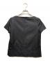 JIL SANDER NAVY (ジルサンダー ネイビー) シルク100％ビーズブラウス ブラック サイズ:M：6000円