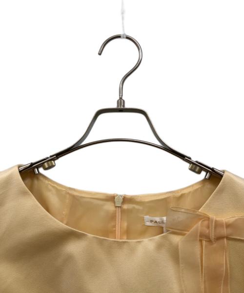 PAULE KA（ポールカ）PAULE KA (ポールカ) ノースリーブワンピース イエロー サイズ:M 未使用品の古着・服飾アイテム