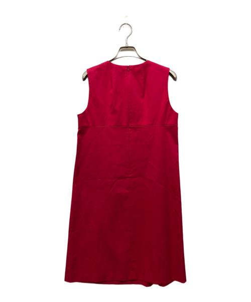 PAULE KA（ポールカ）PAULE KA (ポールカ) リボンモチーフノースリーブワンピース ピンク サイズ:Ⅼ 未使用品の古着・服飾アイテム