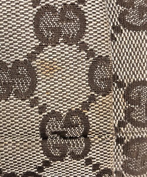 GUCCI（グッチ）GUCCI (グッチ) GG柄 シェリーライン トートバッグ ベージュの古着・服飾アイテム