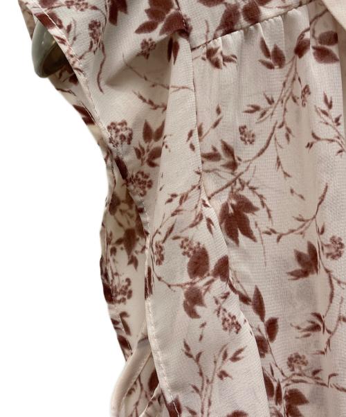 Snidel（スナイデル）Snidel (スナイデル) Sustainableフリルプリーツワンピース ピンクの古着・服飾アイテム