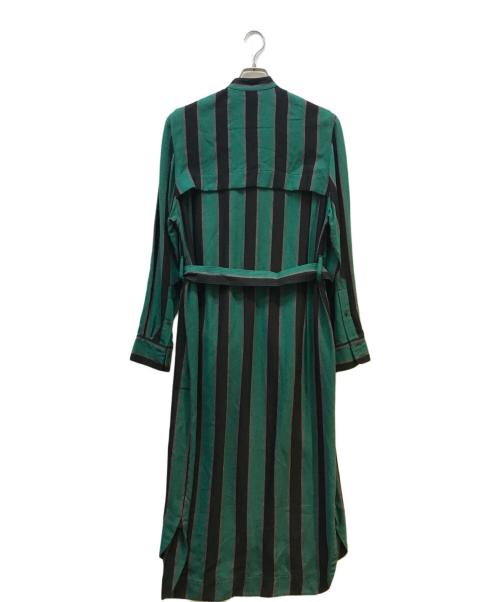 WALES BONNER（ウェールズボナー）WALES BONNER (ウェールズボナー) シャツワンピース グリーン サイズ:38の古着・服飾アイテム