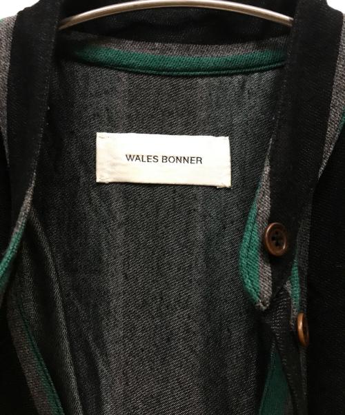 WALES BONNER（ウェールズボナー）WALES BONNER (ウェールズボナー) シャツワンピース グリーン サイズ:38の古着・服飾アイテム
