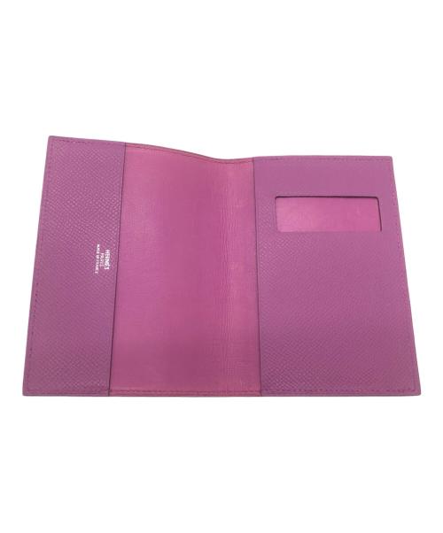 HERMES（エルメス）HERMES (エルメス) 手帳カバー パープルの古着・服飾アイテム