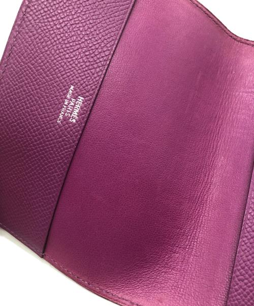 HERMES（エルメス）HERMES (エルメス) 手帳カバー パープルの古着・服飾アイテム