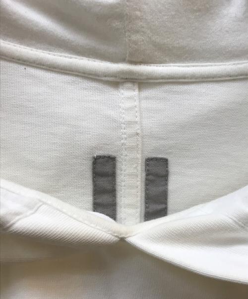 RICK OWENS（リックオウエンス）RICK OWENS (リックオウエンス) プルオーバーパーカー ホワイト サイズ:Mの古着・服飾アイテム