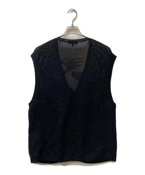 SUPREME（シュプリーム）Supreme (シュプリーム) Dragon Zip Up Sweater Vest ブラック サイズ:Mの古着・服飾アイテム