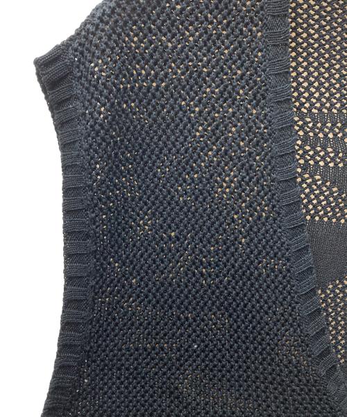 SUPREME（シュプリーム）Supreme (シュプリーム) Dragon Zip Up Sweater Vest ブラック サイズ:Mの古着・服飾アイテム