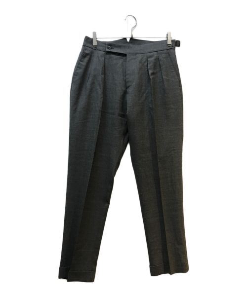 BERWICH（ベルウィッチ）BERWICH (ベルウィッチ) ツープリーツアジャスター付きパンツ グレー サイズ:46の古着・服飾アイテム
