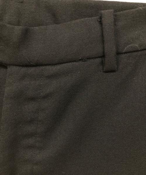 whowhat（フーワット）whowhat (フーワット) ウールスラックス ブラック サイズ:Mの古着・服飾アイテム