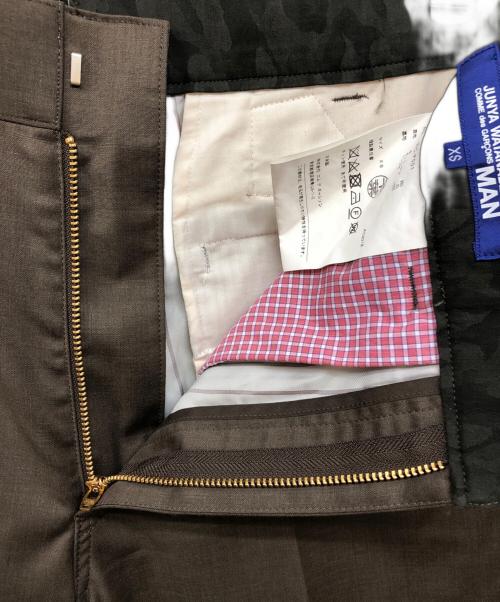 JUNYA WATANABE COMME des GARCONS（(ジュンヤワタナベ コムデギャルソン）JUNYA WATANABE COMME des GARCONS ((ジュンヤワタナベ コムデギャルソン) スラックス オリーブ サイズ:XSの古着・服飾アイテム