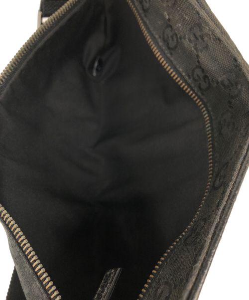 GUCCI（グッチ）GUCCI (グッチ) ウエストポーチ ブラックの古着・服飾アイテム