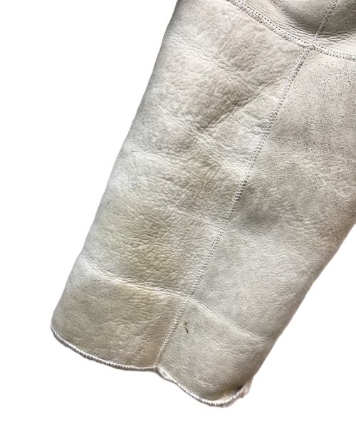 LOEWE（ロエベ）LOEWE (ロエベ) ムートントッパージャケット ベージュ サイズ:Mの古着・服飾アイテム