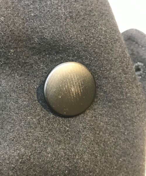 Yves Saint Laurent（イヴサンローラン）Yves Saint Laurent (イヴサンローラン) Pコート ブラック サイズ:44の古着・服飾アイテム