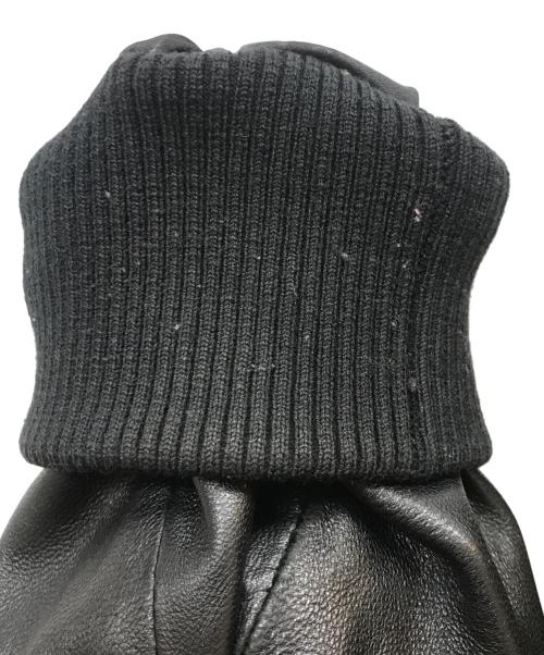 adidas Originals（アディダスオリジナル）adidas Originals (アディダスオリジナル) Mastermind JAPAN (マスターマインド ジャパン) LEATHER FIREBIRD TRACK TOP ブラック サイズ:Mの古着・服飾アイテム