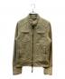 DSQUARED2（ディースクエアード）の古着「ライダースジャケット」｜ベージュ