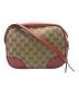 GUCCI（グッチ）の古着「ショルダーバッグ」｜ベージュ×レッド