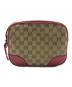 GUCCI (グッチ) ショルダーバッグ ベージュ×レッド：62000円