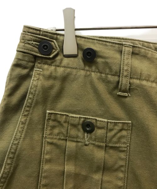 NIGEL CABOURN（ナイジェルケーボン）NIGEL CABOURN (ナイジェルケーボン) ARMY CARGO SHORT カーキ サイズ:81cm (W32)の古着・服飾アイテム