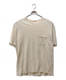 UNFIL（アンフィル）の古着「ポケットTシャツ」｜アイボリー