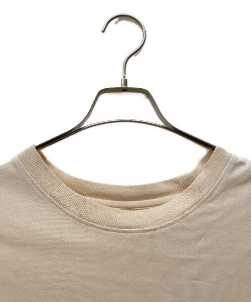 UNFIL（アンフィル）unfil (アンフィル) ポケットTシャツ アイボリー サイズ:４の古着・服飾アイテム