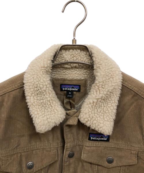 Patagonia（パタゴニア）Patagonia (パタゴニア) パイル・ラインド・トラッカー・ジャケット ブラウン サイズ:XSの古着・服飾アイテム