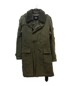 HUGO BOSS オリーブ トレンチコート 中古・古着通販】BOSS HUGO BOSS (ボス ヒューゴボス) ナイロン