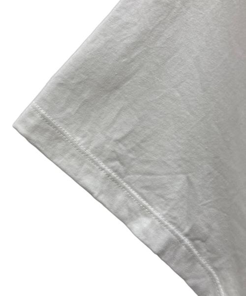 MM6 Maison Margiela（エムエムシックスメゾンマルジェラ）MM6 Maison Margiela (エムエムシックスメゾンマルジェラ) プリントカットソー ホワイト サイズ:16の古着・服飾アイテム