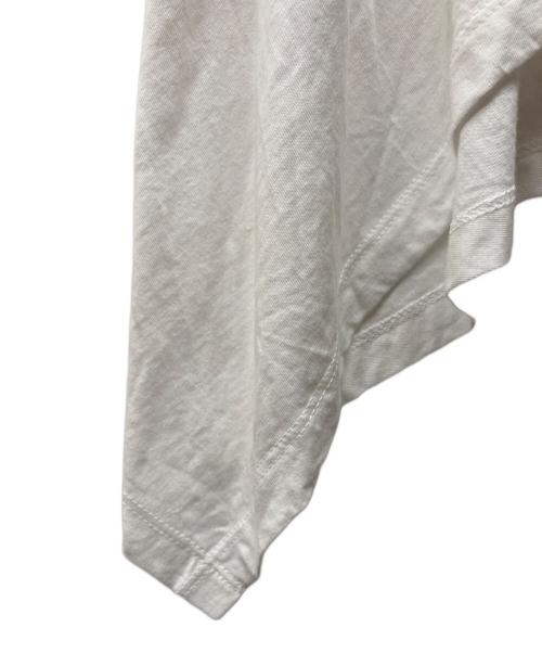 MM6 Maison Margiela（エムエムシックスメゾンマルジェラ）MM6 Maison Margiela (エムエムシックスメゾンマルジェラ) プリントカットソー ホワイト サイズ:16の古着・服飾アイテム