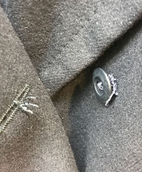 LOUIS VUITTON（ルイ ヴィトン）LOUIS VUITTON (ルイ ヴィトン) アンゴラ/カシミアブレンドショートコート ブラック サイズ:36の古着・服飾アイテム