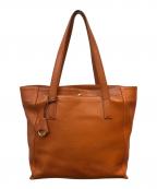 aniaryアニアリ）の古着「レザートートバッグ」｜ブラウン