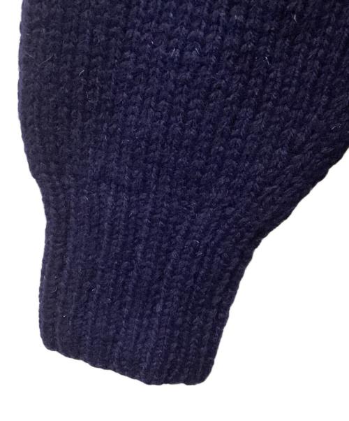 POLO COUNTRY（ポロカントリー）POLO COUNTRY (ポロカントリー) ハンドメイドニット ネイビー サイズ:Lの古着・服飾アイテム