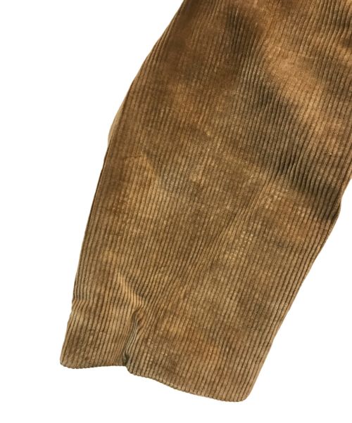 Adolphe Lafont（アドルフラフォン）Adolphe Lafont (アドルフラフォン) 太畝 コーデュロイワークジャケット ブラウン サイズ:記載なしの古着・服飾アイテム