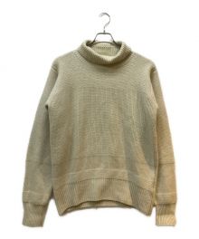 MAATEE&SONS（マーティーアンドサンズ）の古着「ボトルネックセーター」｜アイボリー
