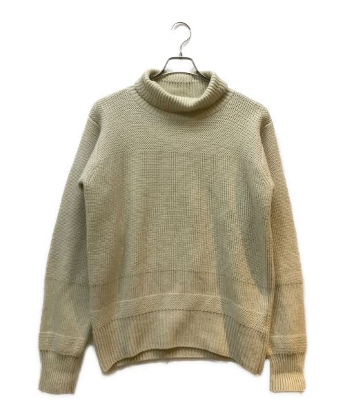 MAATEE&SONS（マーティーアンドサンズ）MAATEE&SONS (マーティーアンドサンズ) ボトルネックセーター アイボリー サイズ:１の古着・服飾アイテム