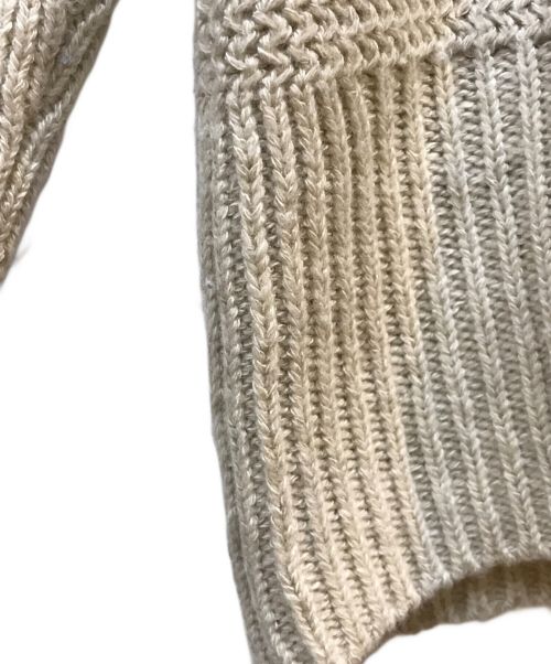 MAATEE&SONS（マーティーアンドサンズ）MAATEE&SONS (マーティーアンドサンズ) ボトルネックセーター アイボリー サイズ:１の古着・服飾アイテム