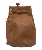 leather craft by emiレザークラフトバイエミ）の古着「ショルダーバッグ」｜ブラウン