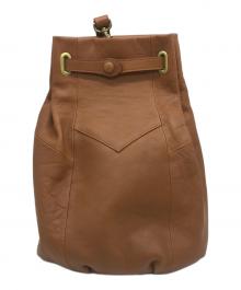 leather craft by emi（レザークラフトバイエミ）の古着「ショルダーバッグ」｜ブラウン