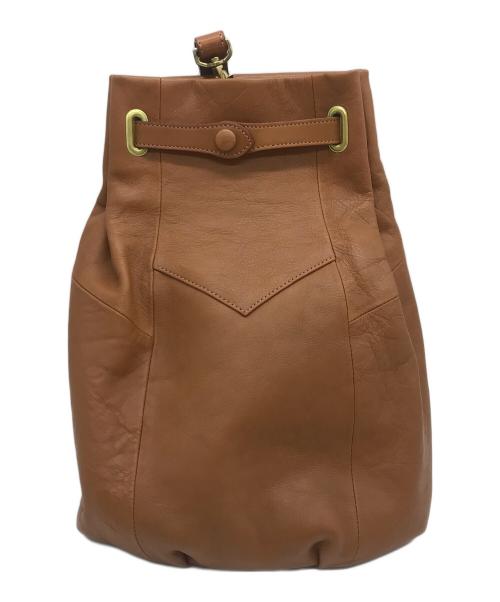 leather craft by emi（レザークラフトバイエミ）leather craft by emi (レザークラフトバイエミ) ショルダーバッグ ブラウンの古着・服飾アイテム