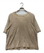 DEUXIEME CLASSEドゥーズィエム クラス）の古着「Tシャツ」｜ベージュ