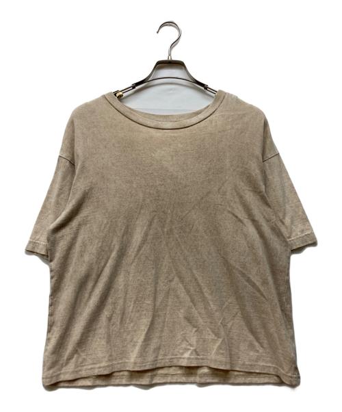 DEUXIEME CLASSE（ドゥーズィエム クラス）Deuxieme Classe (ドゥーズィエム クラス) Tシャツ ベージュ サイズ:記載無しの古着・服飾アイテム