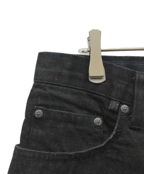 CHROME HEARTS（クロムハーツ）CHROME HEARTS (クロムハーツ) ブラックデニム ブラック サイズ:32の古着・服飾アイテム