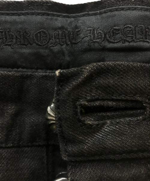CHROME HEARTS（クロムハーツ）CHROME HEARTS (クロムハーツ) ブラックデニム ブラック サイズ:32の古着・服飾アイテム