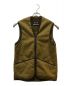 Barbour（バブアー）の古着「WARM PILE WAISTCOAT ZIP-IN LINER」｜ベージュ
