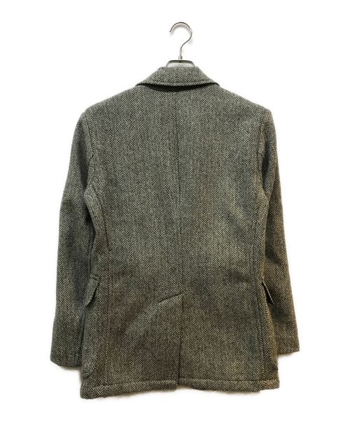 RRL（ダブルアールエル）RRL (ダブルアールエル) Harris Tweed (ハリスツイード) ツイード3Bジャケット グレー サイズ:Sの古着・服飾アイテム