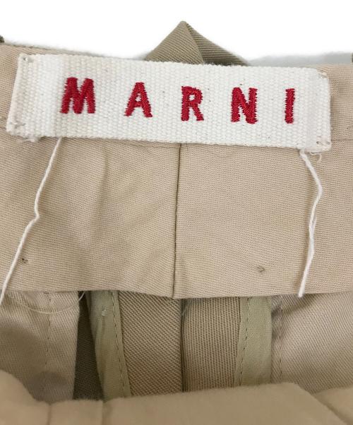 MARNI（マルニ）MARNI (マルニ) コットンパンツ ベージュ サイズ:サイズ46の古着・服飾アイテム