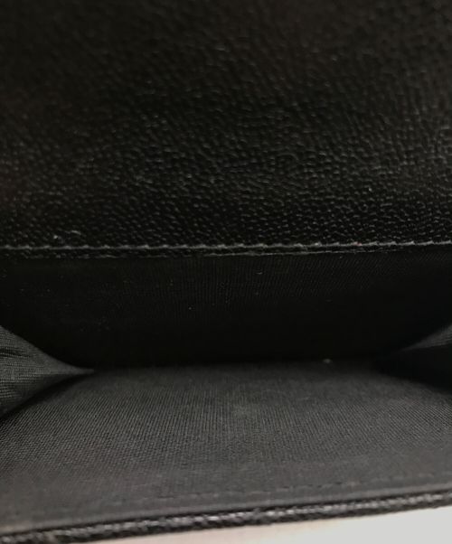 CHANEL（シャネル）CHANEL (シャネル) 3つ折り財布 ブラックの古着・服飾アイテム