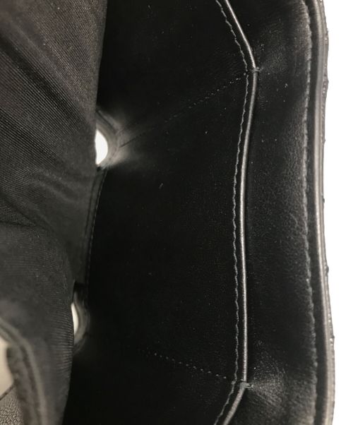 CHANEL（シャネル）CHANEL (シャネル) 3つ折り財布 ブラックの古着・服飾アイテム