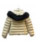 MONCLER (モンクレール) ダウンジャケット ベージュ サイズ:1：70000円