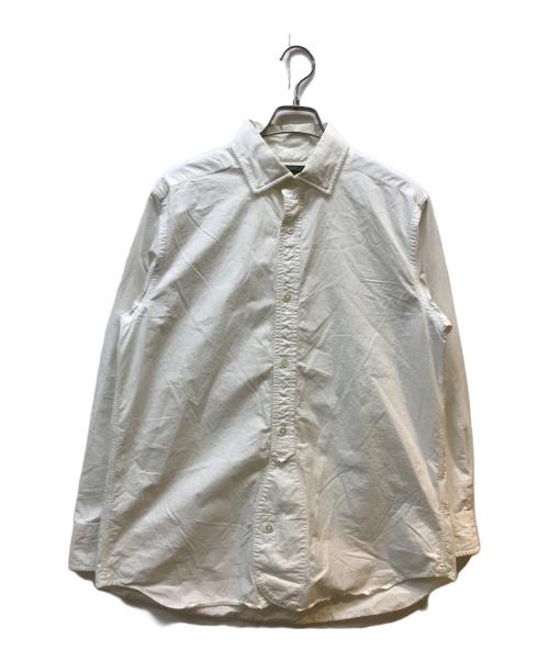 NIGEL CABOURN（ナイジェルケーボン）NIGEL CABOURN (ナイジェルケーボン) BRITISH OFFICERS SHIRT ホワイト サイズ:48の古着・服飾アイテム